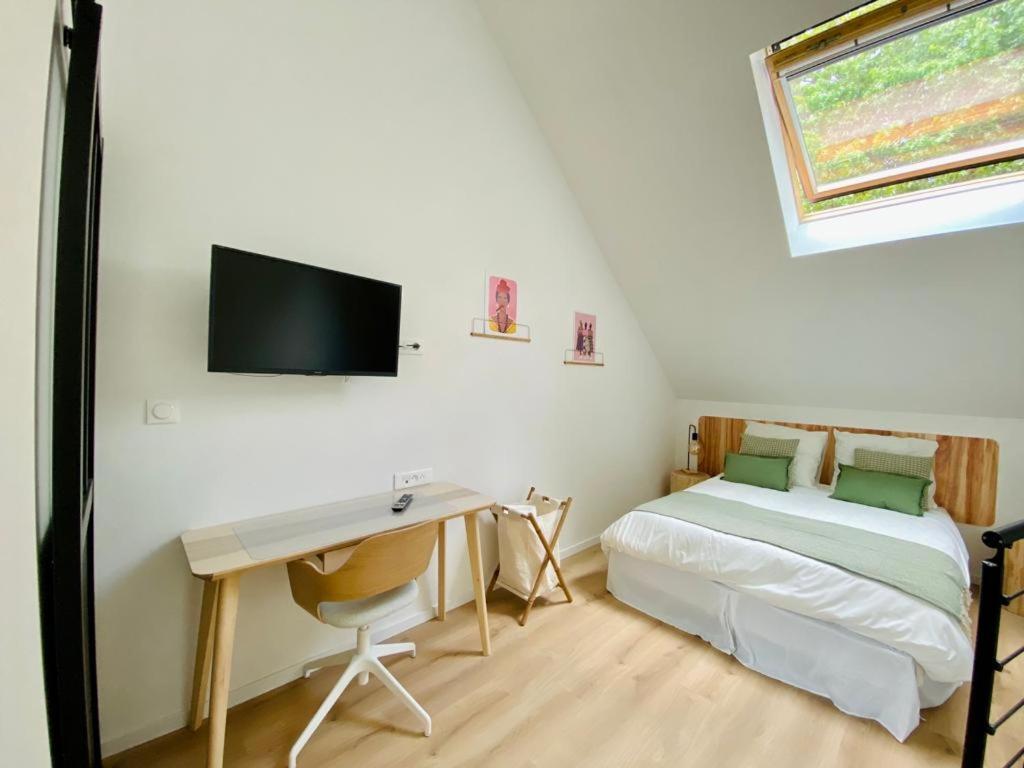 Duplex Avec Parking Proche Stade De La Beaujoire, Parc Des Expositions, Bord De L'Erdre Nantes Zewnętrze zdjęcie